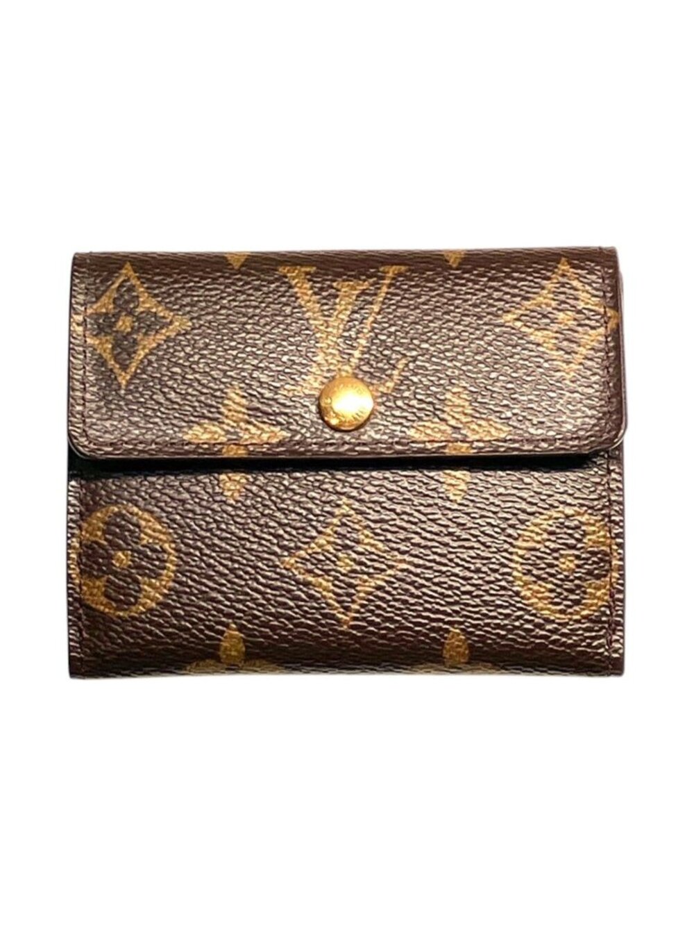 Louis Vuitton Portefeuille Monnaie Monogram Bifold Wallet Canvas